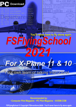 x plane 11 flight school